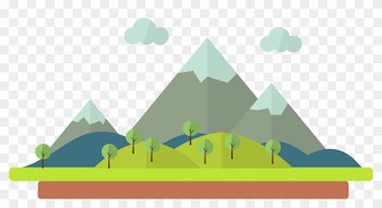 Cartoon Drawing Illustration - Cartoon Mountain