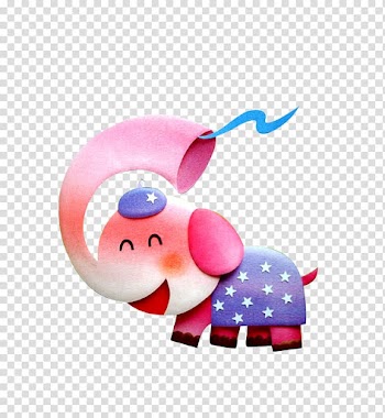 Cartoon, Elephant transparent background PNG clipart