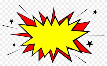 Cartoon Explosion Boom Png Download - Comic Explosion Png