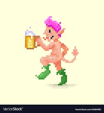 cartoon fantasy naked dancing devil