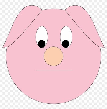 Cartoon, Farm, Pig, Sad, Animal, Piggy, Pigs, Head - Kartun Kepala Babi