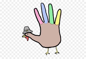 cartoon finger clip art hand coloring book