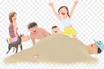 cartoon fun leisure sitting happy