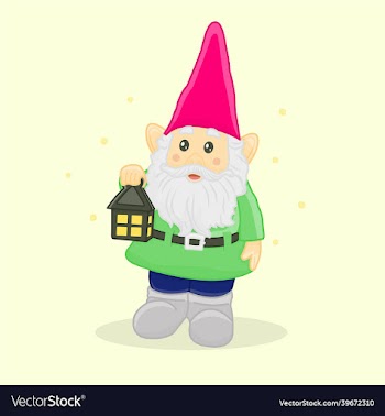 cartoon garden gnome
