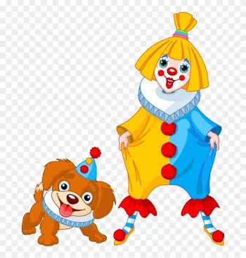 Cartoon Girl Clown
