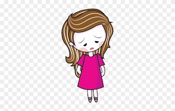 Cartoon Girl Sad - Love Couple Cartoon Png