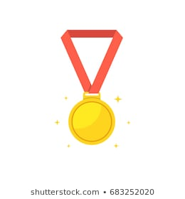 Cartoon Gold Medal Images, Stock Photos & Vectors | Shutterstock