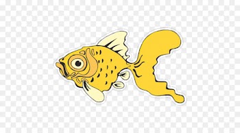 Cartoon Goldfish Clip art - fish 