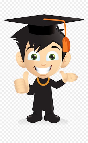 Cartoon Graduation ceremony Clip art - Boy doctoral graduates 