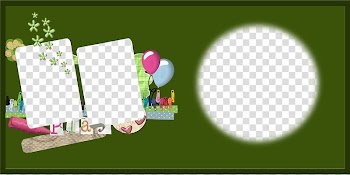 Cartoon , Green background frame cartoon template transparent background PNG clipart