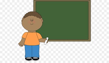 cartoon green clip art blackboard child
