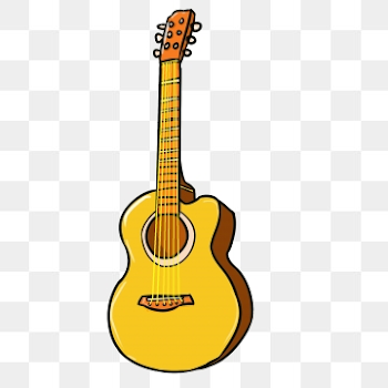 Cartoon Guitar PNG Images | Vector and PSD Files | Free Download ...
