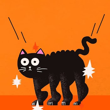 Cartoon Halloween background vector, cute… | Free stock illustration | High Resolution graphic