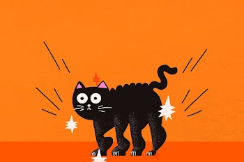 Cartoon Halloween background vector, cute… | Free stock illustration | High Resolution graphic