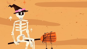 Cartoon Halloween background vector… | Free stock illustration | High Resolution graphic