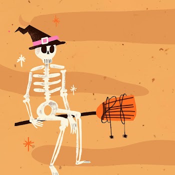 Cartoon Halloween background vector… | Free stock illustration | High Resolution graphic