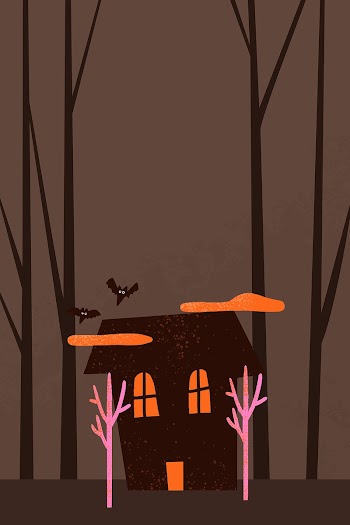 Cartoon Halloween background vector, spooky… | Free stock illustration | High Resolution graphic