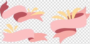 Cartoon , hand-painted cartoon banners transparent background PNG clipart