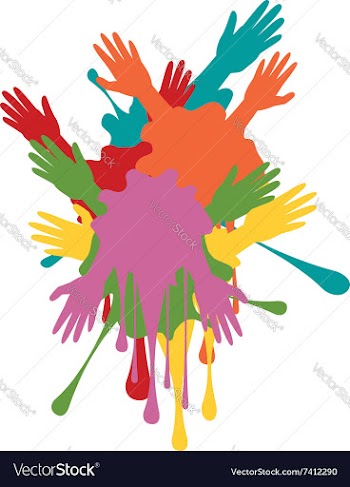 Cartoon Hands with Gestures9 vector image