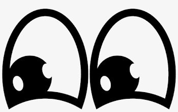 Cartoon Happy Eyes - Transparent Cartoon Eyes Png - Free ...