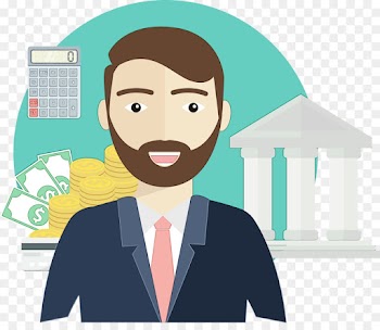 cartoon head white-collar worker job employment
