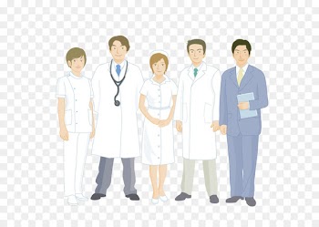 Cartoon Health Care Nurse - Vector doctors and nurses 