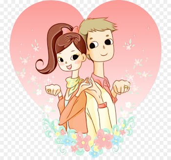 cartoon heart pink fictional character love