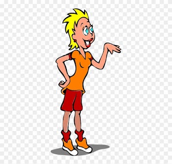 Cartoon Hiker 23, Buy Clip Art - Clipart Girl Wearing Shorts