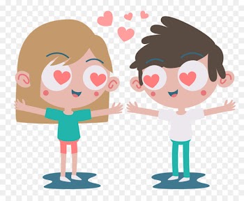 Cartoon, Honeymoon, Paper Clip, Interaction PNG