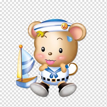 Cartoon Illustration, Color cartoon bear transparent background PNG clipart