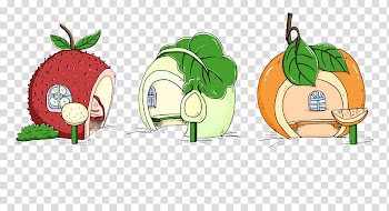 Cartoon Illustration, House material transparent background PNG clipart