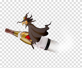Cartoon Illustration, witch transparent background PNG clipart