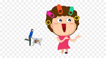 Cartoon Image Shopping Centre Drawing - shopping photoshop 