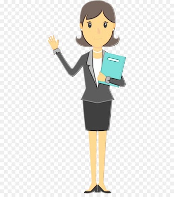 cartoon job employment white-collar worker gesture