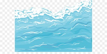 Cartoon lake water spray 