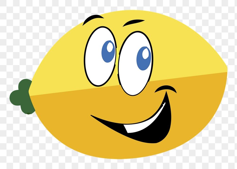 Cartoon lemon png sticker, fruit | Free PNG - rawpixel