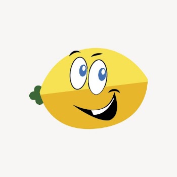 Cartoon lemon sticker, fruit illustration | Free PSD - rawpixel