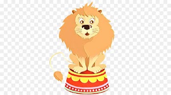 cartoon lion clip art big cats animal figure