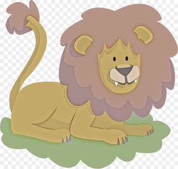 cartoon lion clip art wildlife big cats