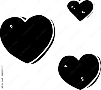 cartoon love hearts