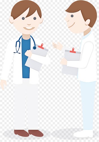 cartoon male job health care provider clip art