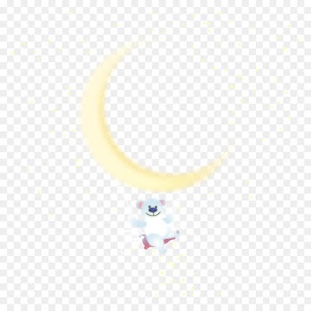 Cartoon Material Pattern - Vector moon star 