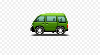 Cartoon Minivan - Vector cartoon car 