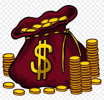 Cartoon Money Bag Vector Economics Economic Performance - Club Penguin Codes