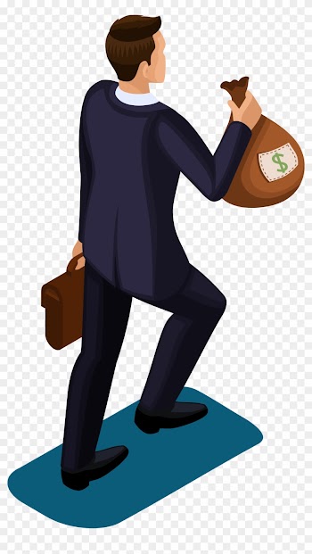 Cartoon Money Clip Art - Bag
