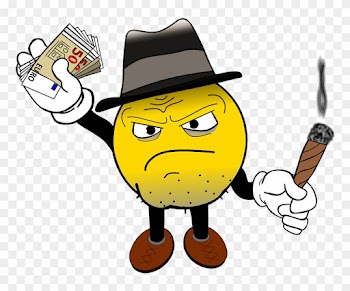 Cartoon Money Pics - Mafia Smiley