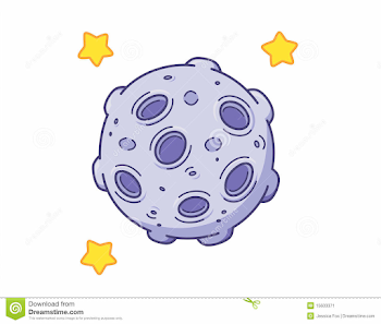 Cartoon Moon stock vector. Illustration of moonlight - 15603371