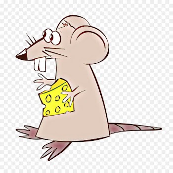 cartoon mouse rat muridae clip art