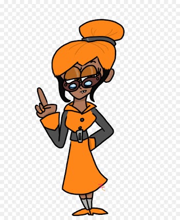 Cartoon Network School Human Teacher - flexer background 