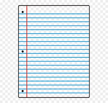 Cartoon Notebook Paper Cartoon Notebook Paper Free - Sheet Of Notebook Paper